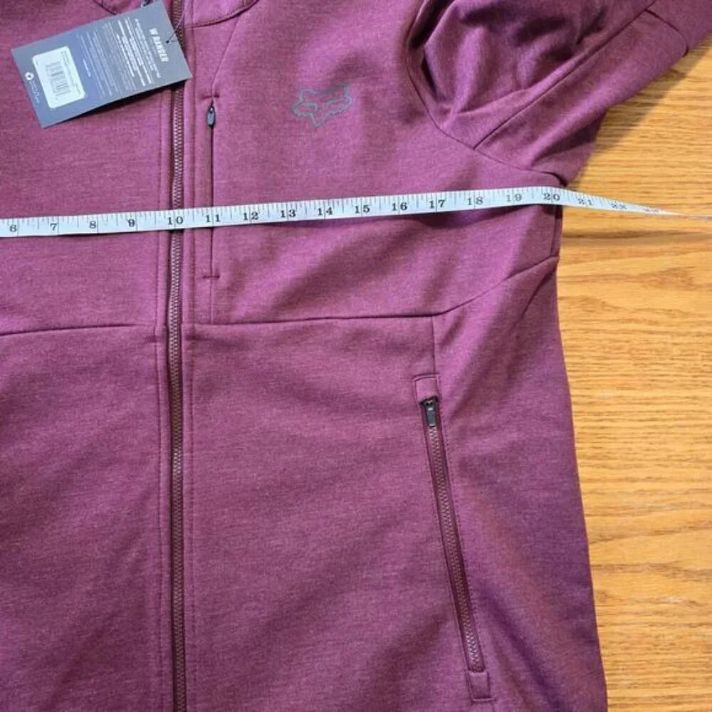 Fox Racing Ranger Fire Jacket in Dark Maroon - Size Large - Picture 6 of 11